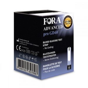 FORA GD40H Blood Glucose Test Strips (50)