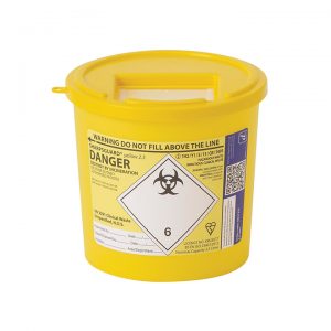 Sharps Disposal Bin (2.5 Litre)